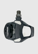 Load image into Gallery viewer, A single black Shimano PD-RS500 SPD SL clipless road pedal