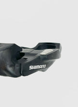 Load image into Gallery viewer, A single black Shimano PD-RS500 SPD SL clipless road pedal
