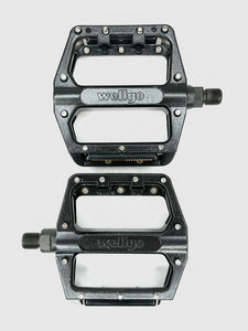 Wellgo B087U Platform 1/2" spindle Pedals - Black