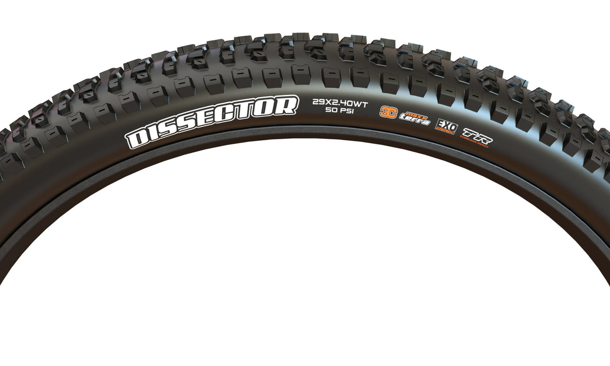 Maxxis Dissector 27.5 X 2.40 WT Folding EXO 3C MaxxTerra TR – Jonny Sprockets Bike Shop - View #8
