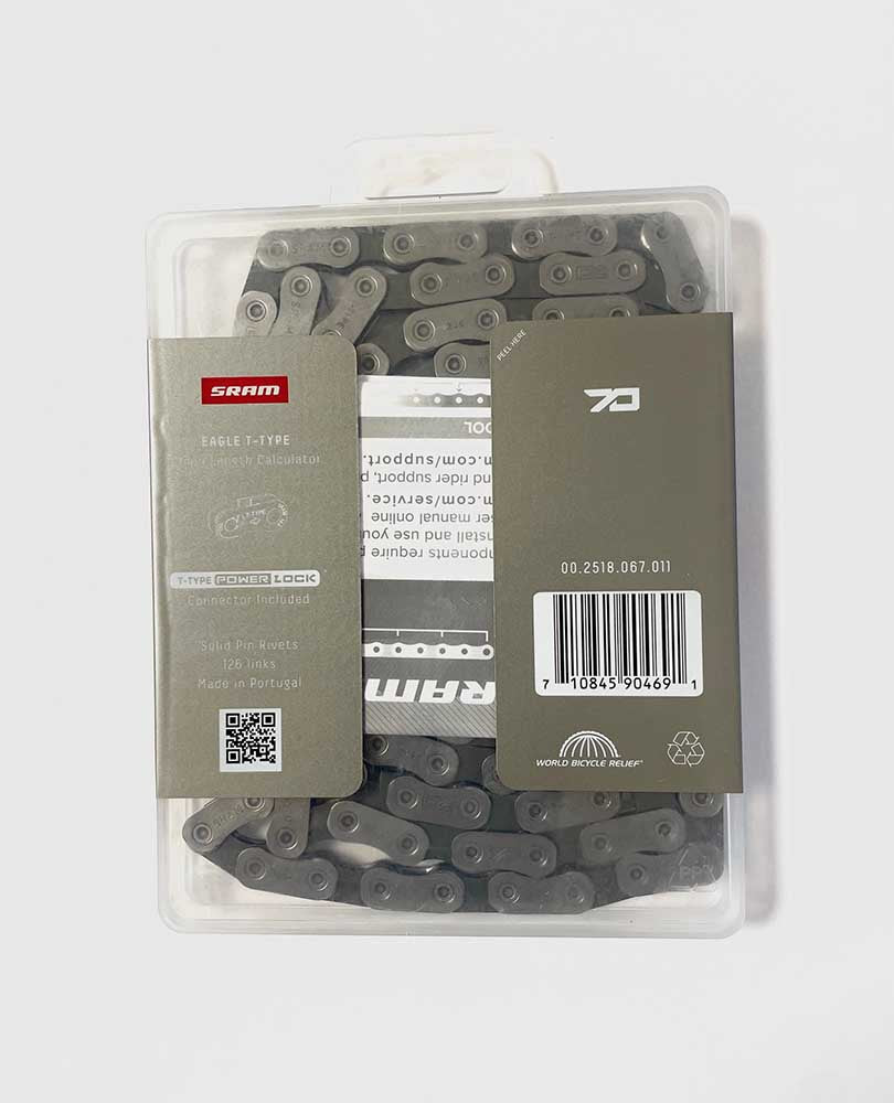 Sram Eagle 70 T Type Chain Silver Wpowerlock 12 Speed 126links 