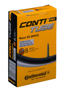 Continental Race 26 Road Bike Inner Tube 650c x 18-25 Presta - 42mm