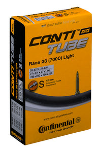 Continental Race 28 Light Road Bike Inner Tube 700c x 20-25 Presta - 42mm