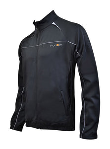 Funkier TPU Waterproof Windstopper Cycling Jacket - J1314 - Black