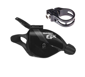 Sram GX - 10 Speed Right Trigger Shifter - With Discrete Clamp - Black