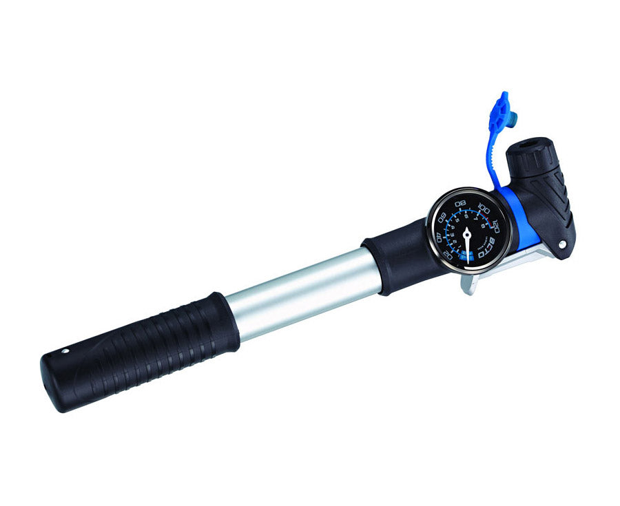Beto CAH033AG 2Way Alloy Bike Mini Pump + Gauge High on Bikes