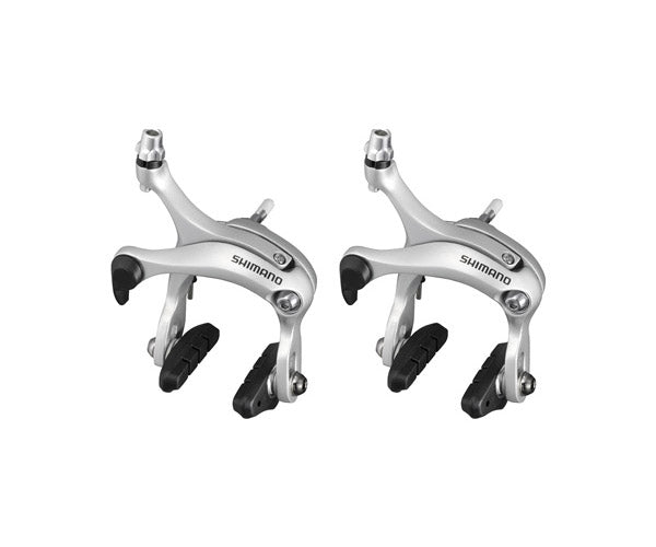 Shimano R451 Dual Pivot Road Bike Brake Calipers 57mm High on Bikes