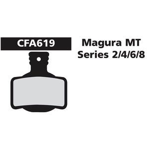 EBC - CFA619 - Green - Magura MT 2/4/6/8 Disc Brake Pads