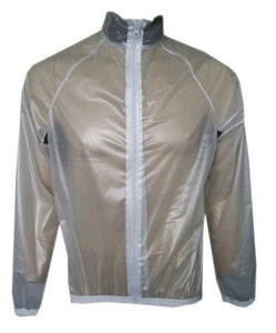 Funkier Stowaway Showerproof Cycling Jacket J1305 - Clear