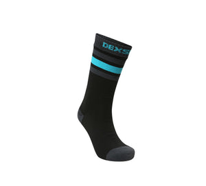 DexShell Ultra Dri with In Cuff Seal Socks - Black / Aqua