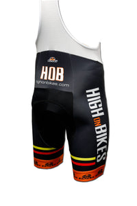 High on Bikes V3 - Coolmax Lycra Cycling Bib Shorts