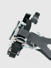 Load image into Gallery viewer, Wellgo LU-961- Road Bike Pedals + Toe Clips &amp; Straps