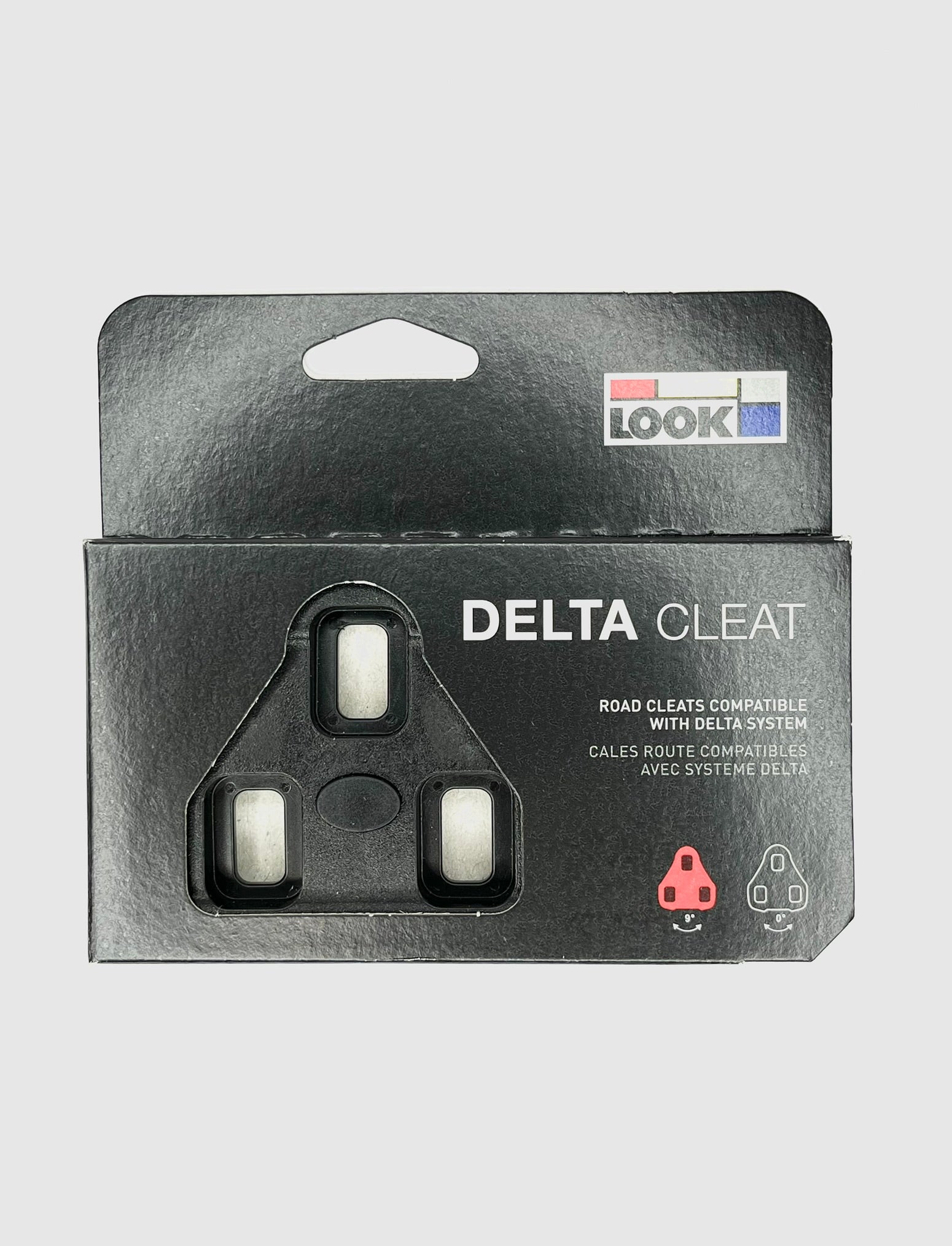 Look Delta Black Fixed Road Bike Cleats High on Bikes