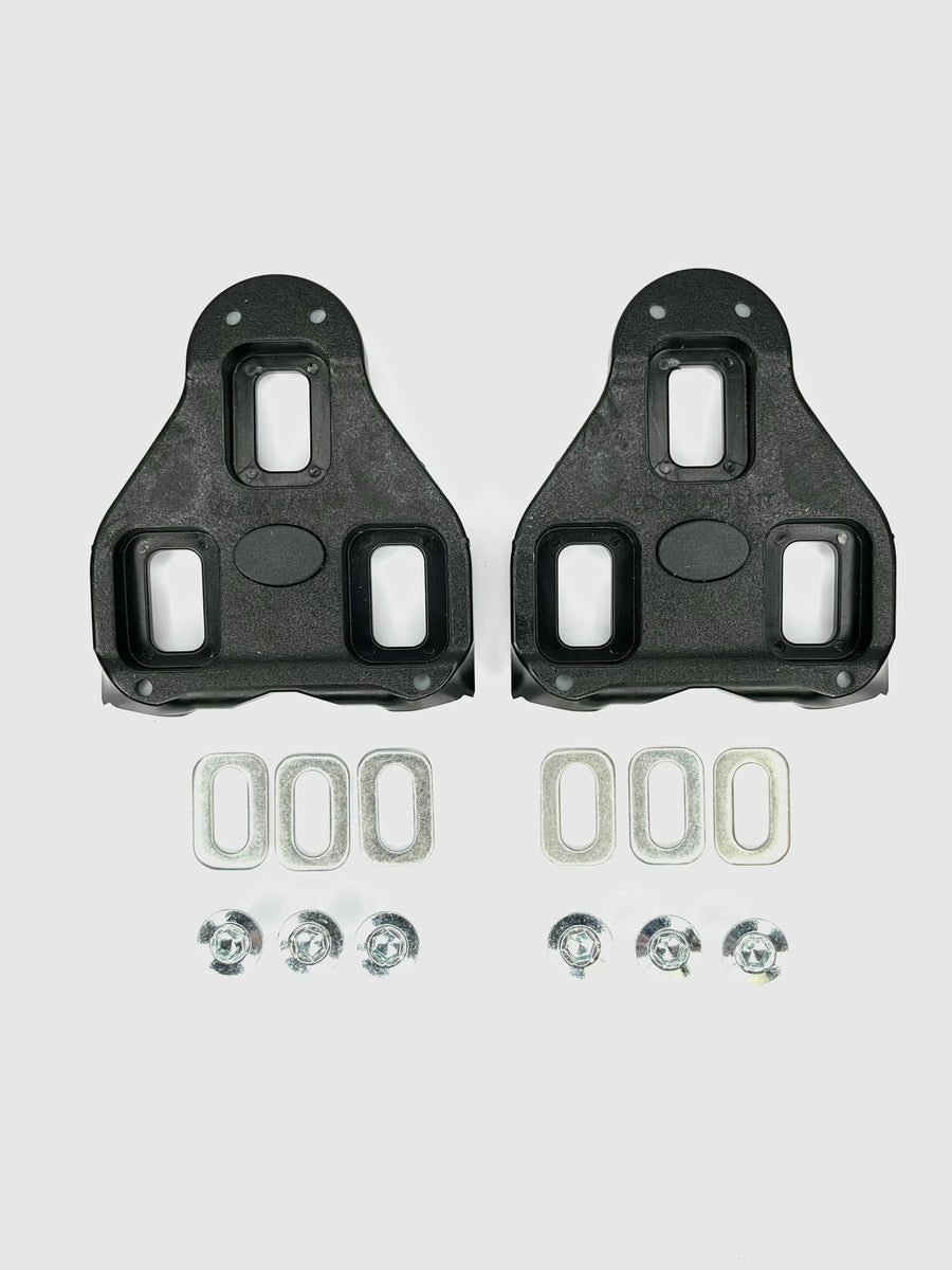 Look Delta Black Fixed Road Bike Cleats | High on Bikes