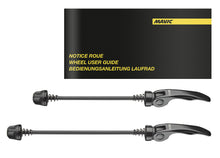 Load image into Gallery viewer, Mavic Aksium Road Bike Wheels 700c QR - PAIR