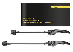 Mavic Aksium Road Bike Wheels 700c QR - PAIR