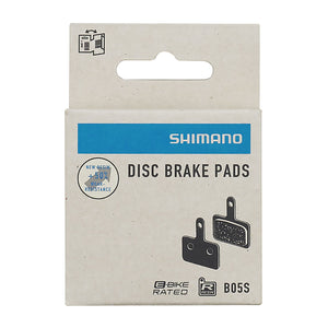 Shimano B05S Disc Brake Pads, Steel back Resin