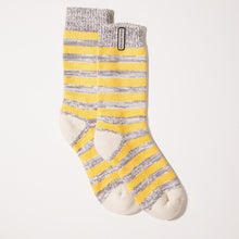 Load image into Gallery viewer, SealSkinz Banham Bamboo Womens Mid Length Striped Socks