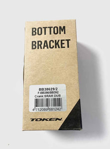 Token Ninja Thread Fit Bottom Bracket - BB386 / BB392 to Sram DUB