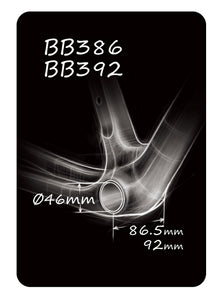 Token Ninja Thread Fit Bottom Bracket - BB386 / BB392 to Sram DUB