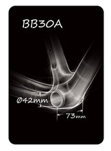 Load image into Gallery viewer, Token Ninja Thread Fit BB (BB30A to SRAM DUB) - No Creak, 125g