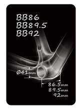 Load image into Gallery viewer, Token Ninja Thread Fit Bottom Bracket - BB86/89.5/92 to Shimano 24mm - BB841T-41