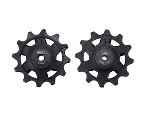 BBB RollerBoys Sram Fit Road 12s Jockey Wheels - 12/12T - Black - BDP-10
