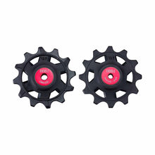 Load image into Gallery viewer, BBB RollerBoys Ceramic Sram Fit Road 12s Jockey Wheels - 12/12T - Black - BDP-20