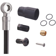 Load image into Gallery viewer, Shimano SM-BH90-SBS Hydraulic Brake Hose for SLX / XT / XTR / Zee M640 Rear 1700mm Black