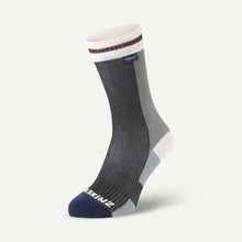 Load image into Gallery viewer, SealSkinz Billockby Waterproof All Weather Mid Length Lightweight Cycling Socks