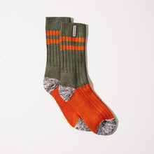 Load image into Gallery viewer, SealSkinz Cawston Bamboo Mid Length Colour Blocked Socks