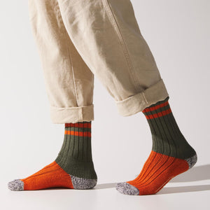 SealSkinz Cawston Bamboo Mid Length Colour Blocked Socks