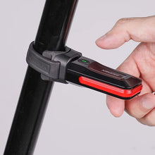Load image into Gallery viewer, Ravemen CL50 USB Rechargeable Seat Rail / Seat Post Mount LED Rear Light | High on Bikes