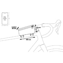 Load image into Gallery viewer, Zefal Z Console Pack - T1 - Phone / Top Tube Bag | High on Bikes