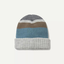 Load image into Gallery viewer, SealSkinz Cromer Waterproof Cold Weather Roll Cuff Striped Beanie