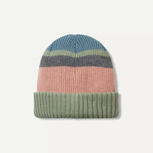 Load image into Gallery viewer, SealSkinz Cromer Waterproof Cold Weather Roll Cuff Striped Beanie