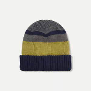 SealSkinz Cromer Waterproof Cold Weather Roll Cuff Striped Beanie
