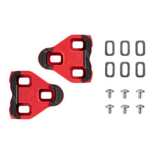 Load image into Gallery viewer, Look Delta Fitness Road Pedal Cleats | Red 9° Float