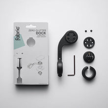 Load image into Gallery viewer, Fabric Dock Zero Clutter Lumaray Bracket Dock Garmin &amp; Wahoo Computer Mount | High on Bikes