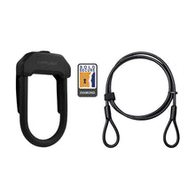 Load image into Gallery viewer, Hiplok DXP D Lock &amp; 2M Cable Bike Lock