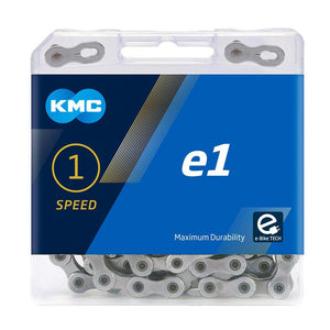 KMC E1 E-Bike Chain 3/32 - 130 Link - Silver