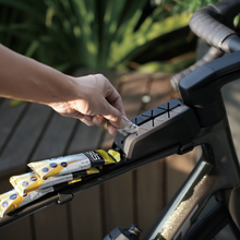 Load image into Gallery viewer, Topeak Fastfuel Tri Station Top Tube Bag