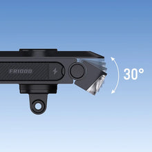 Load image into Gallery viewer, Ravemen FR1000 Out-Front Front Light + Mount 1000Lm - Compatible with Garmin &amp; Wahoo | High on Bikes