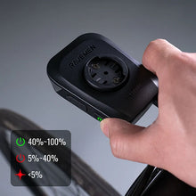 Load image into Gallery viewer, Ravemen FR1100 USB Out-Front Front Light 1100Lm - Compatible with Garmin &amp; Wahoo | High on Bikes