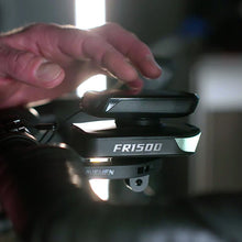 Load image into Gallery viewer, Ravemen FR1500 USB Out-Front Front Light 1500Lm - Compatible with Garmin &amp; Wahoo | High on Bikes
