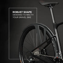 Load image into Gallery viewer, Polisport G-Mud Gravel Bike (700C) Mudguard Set - Black