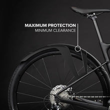 Load image into Gallery viewer, Polisport G-Mud Gravel Bike (700C) Mudguard Set - Black