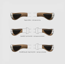 Load image into Gallery viewer, Ergon GP1 Biokork Leisure Handlebar Grips - Gripshift