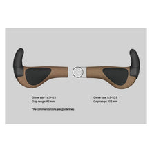 Load image into Gallery viewer, Ergon GP2 BioKork Ergonomic Grips with Integrated Bar Ends