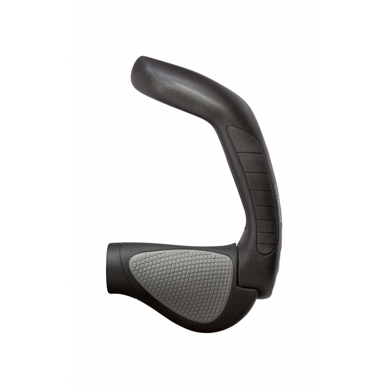 ERGON Poignées GP5 Ergonomiques Avec Bar End - Noir ERGON